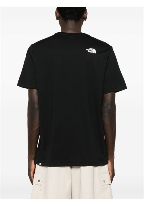 simple dome t-shirt man black THE NORTH FACE | NF0A87NGJK31
